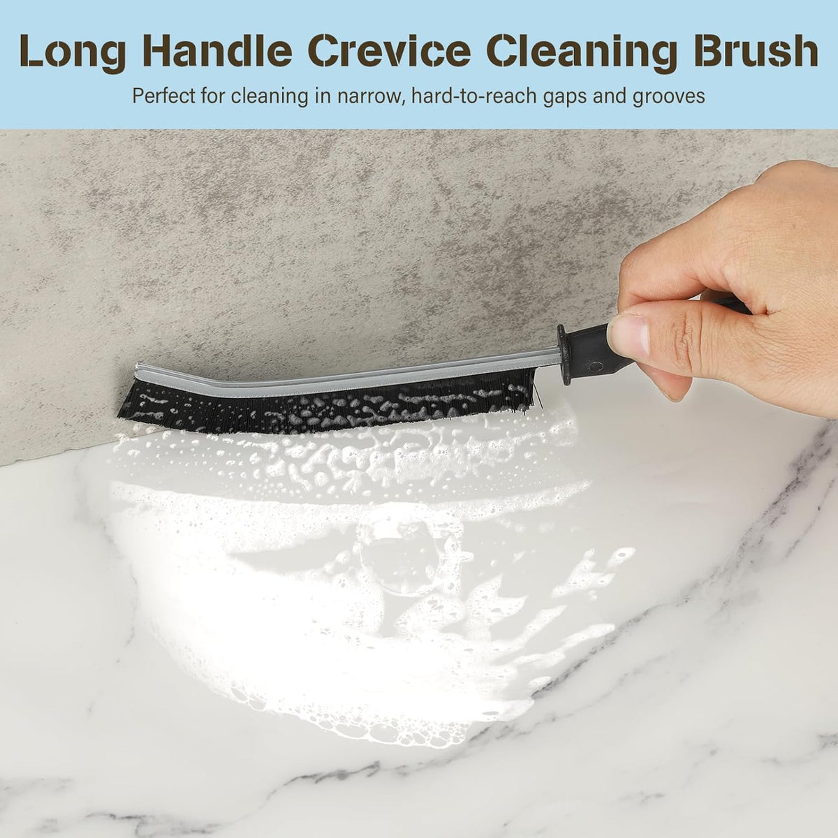 Crevice Cleaning Brush, 40 PCS Hard Bristled Crevice Cleaning Brush, Gap Cleaning Brush