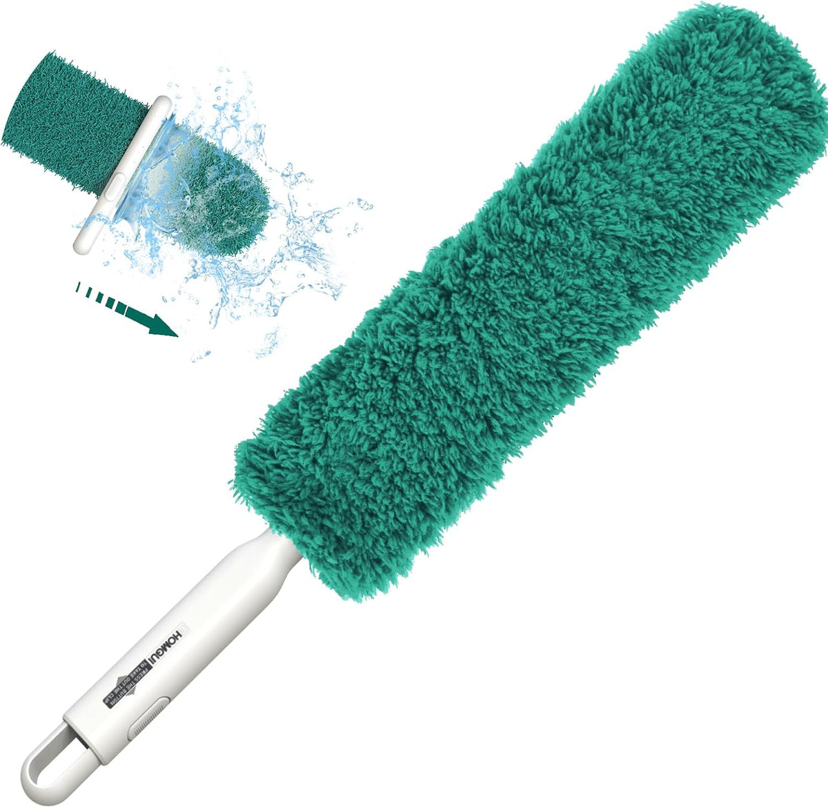 Microfiber Duster, Feather Duster, Dusters for Cleaning, Washable Dusters with Reusable Microfiber