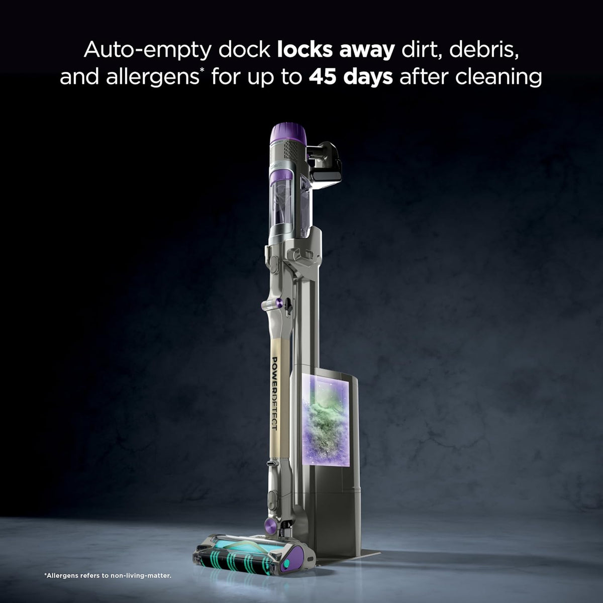 Shark Cordless Vacuum Cleaner with HEPA Filter, PowerDetect Clean & Empty, Powerful Suction