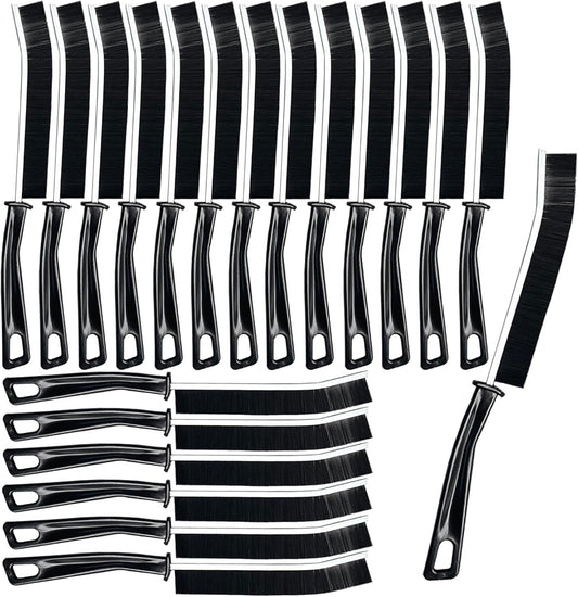 20 Pcs Crevice Cleaning Brush, Bathroom Gap Brush, Grout Cleaner Brush Hard Bristle Crevice