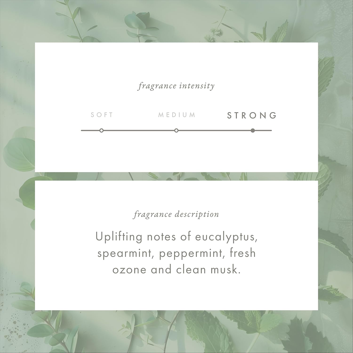 ScentAir Whisper Home Monthly Plug-in Refill, Fragrance Cartridge for Home and Office, Eucalyptus