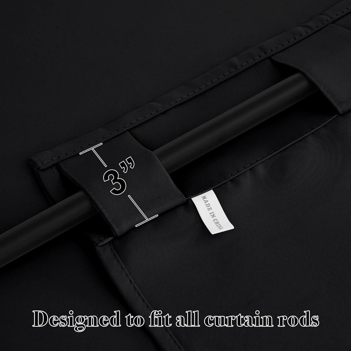 RYB HOME Kitchen Window Curtains - Blackout Privacy Half Window Curtains for Bedroom Bathroom