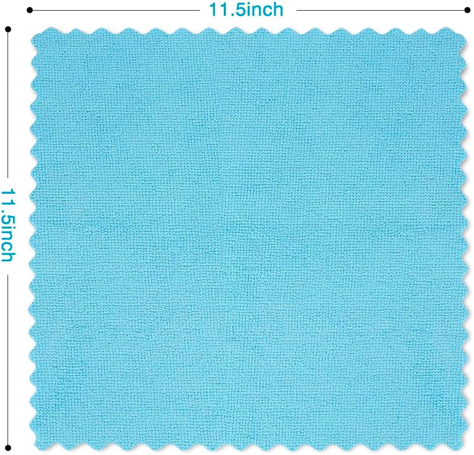 Orighty Microfiber Cleaning Cloth 24 Pack, Highly Absorbent Cleaning Supplies, Lint Free Cloths for