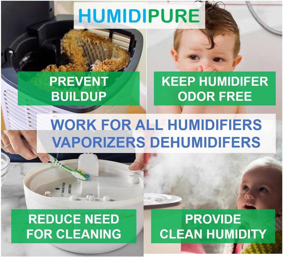 Natural Food Grade Concentrate. 200 day+ Humidifier Treatment Additive*. Prevent Slimy, Crusty and