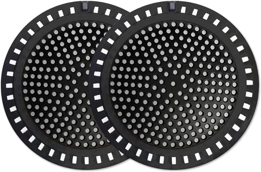 2PCS Shower Hair Drain Catcher/Strainer/Cover/Filter/Trap, Hair Stopper Floor Drain, Stainless