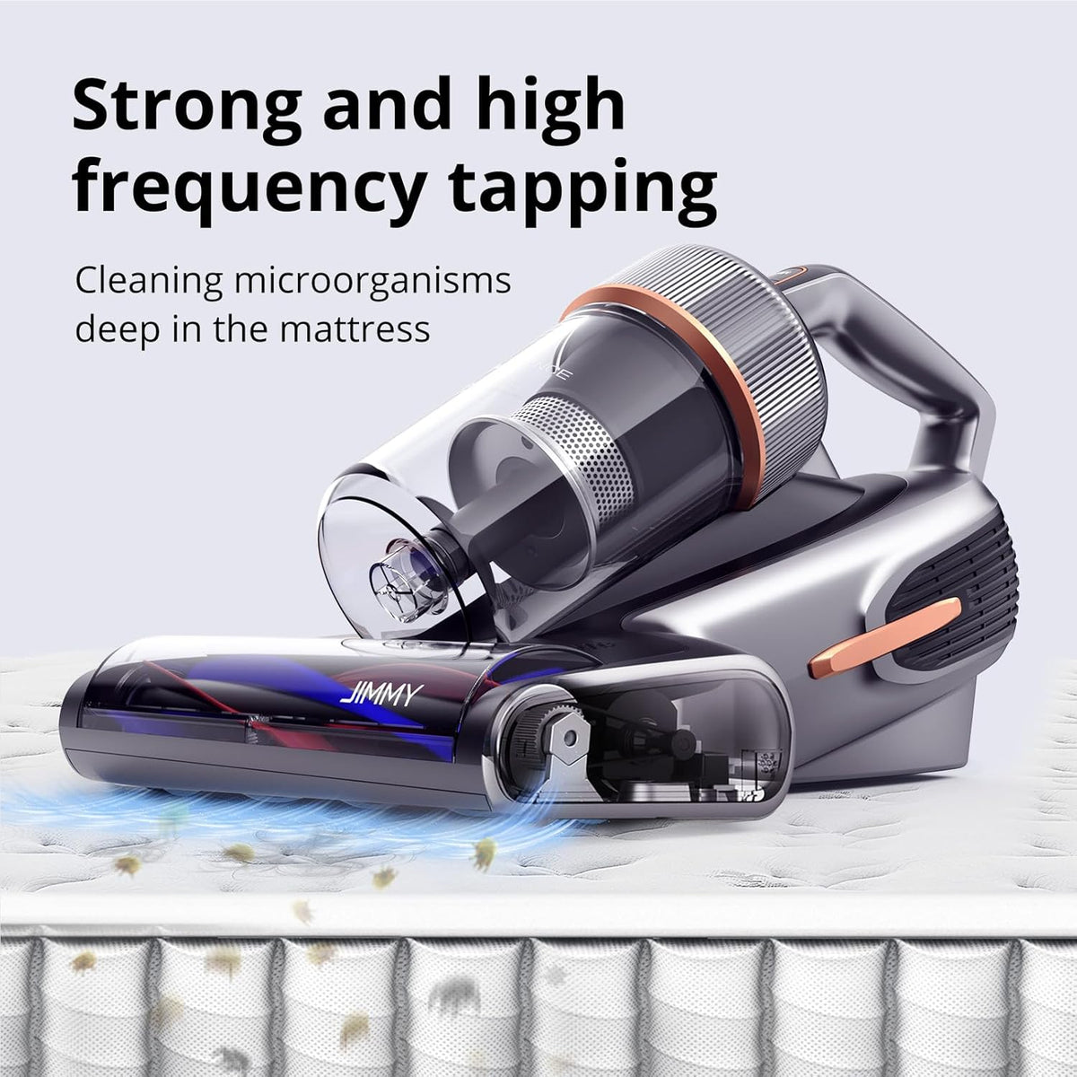 Jimmy BX7 Pro Mattress Vacuum Cleaner, Bed Vacuum Cleaner with UV-C & Ultrasonic & 5s Quick