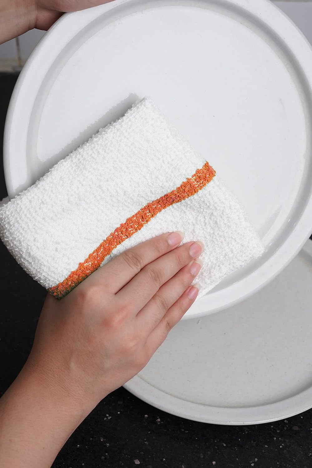 Avalon Towels Terry Bar Mop Towels (Value Pack of 60) Size 16"x19" – Absorbent and Durable