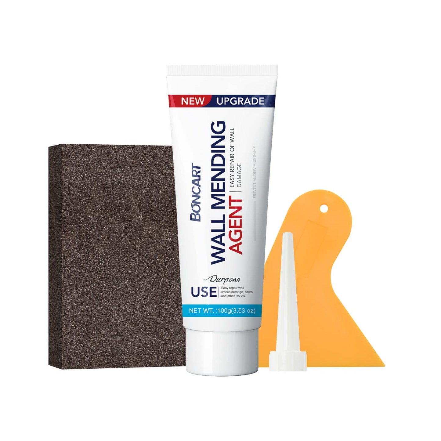 Spackle Wall Repair Kit,Drywall Repair kit,Wall Mending Agent Putty with Scraper,Plaster Wall