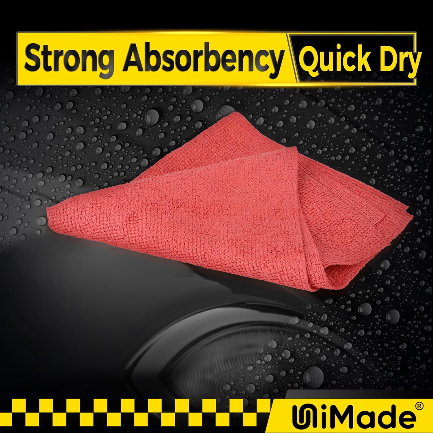 Shop Towels, 24 Pack Commercial Grade Shops Rags Microfiber Towel for Cars Cleaning Rags Bulk Clean