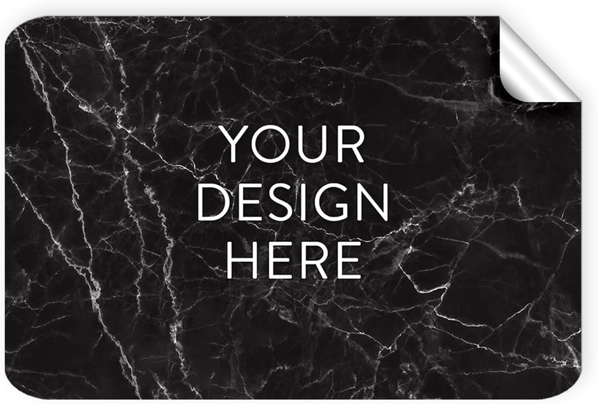 100 Custom Vinyl Stickers - Upload Your own Image, Text, Design, Logo - Personalized Logo Labels