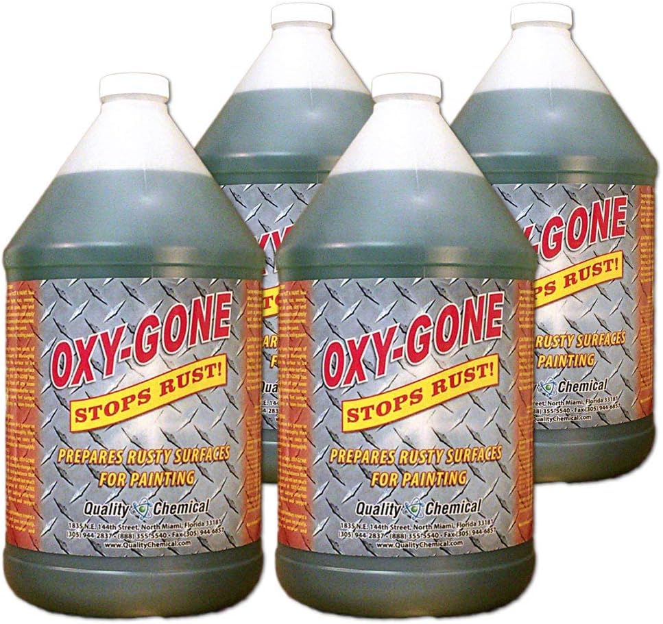 Quality Chemical Oxy-Gone Rust Remover and Metal Treatment - Rust Reformer, Rust Remover, Metal