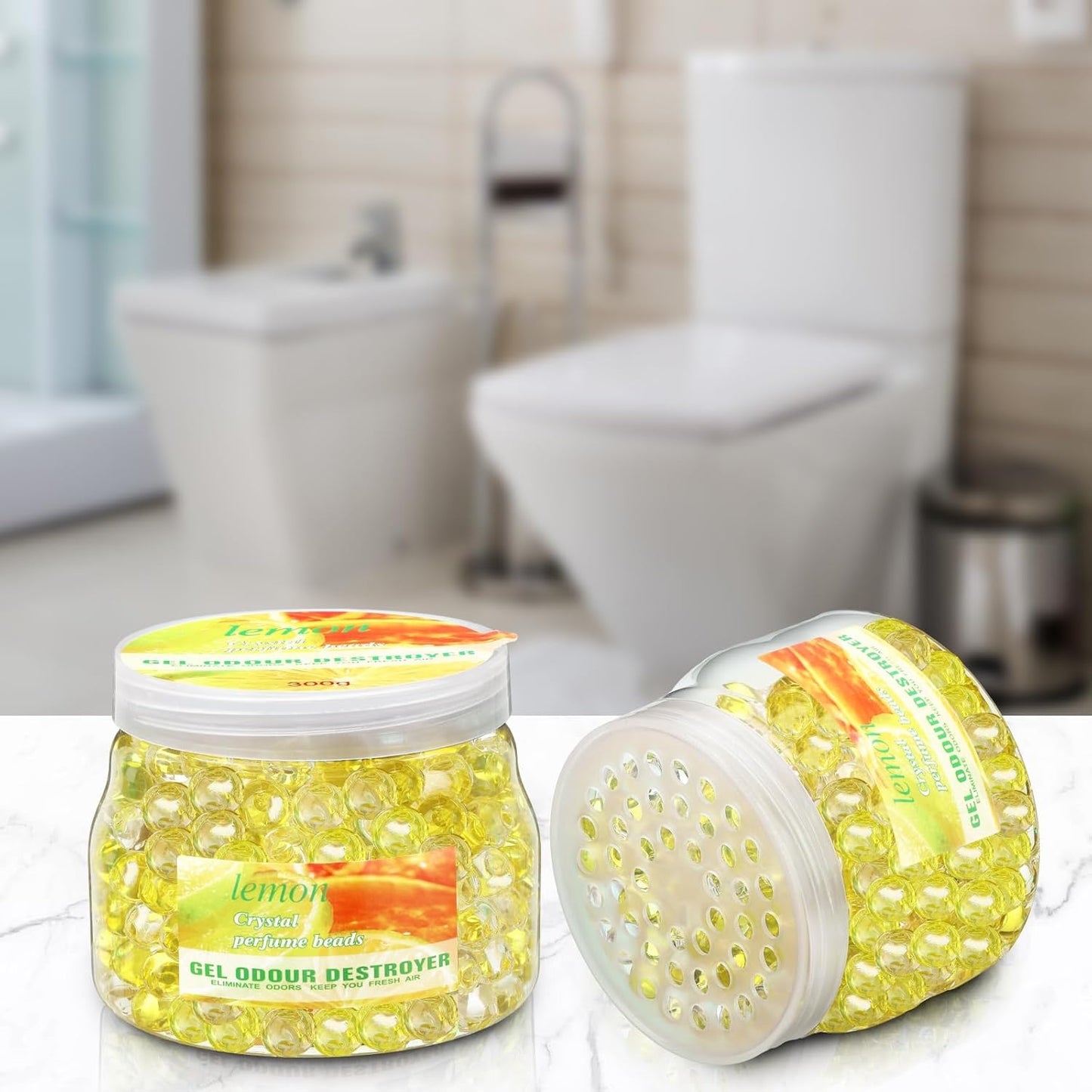 9 Pack Odor Eliminator Gel Beads Bulk 10 Ounces Air Freshener Gel Beads Odor Eliminator for Home