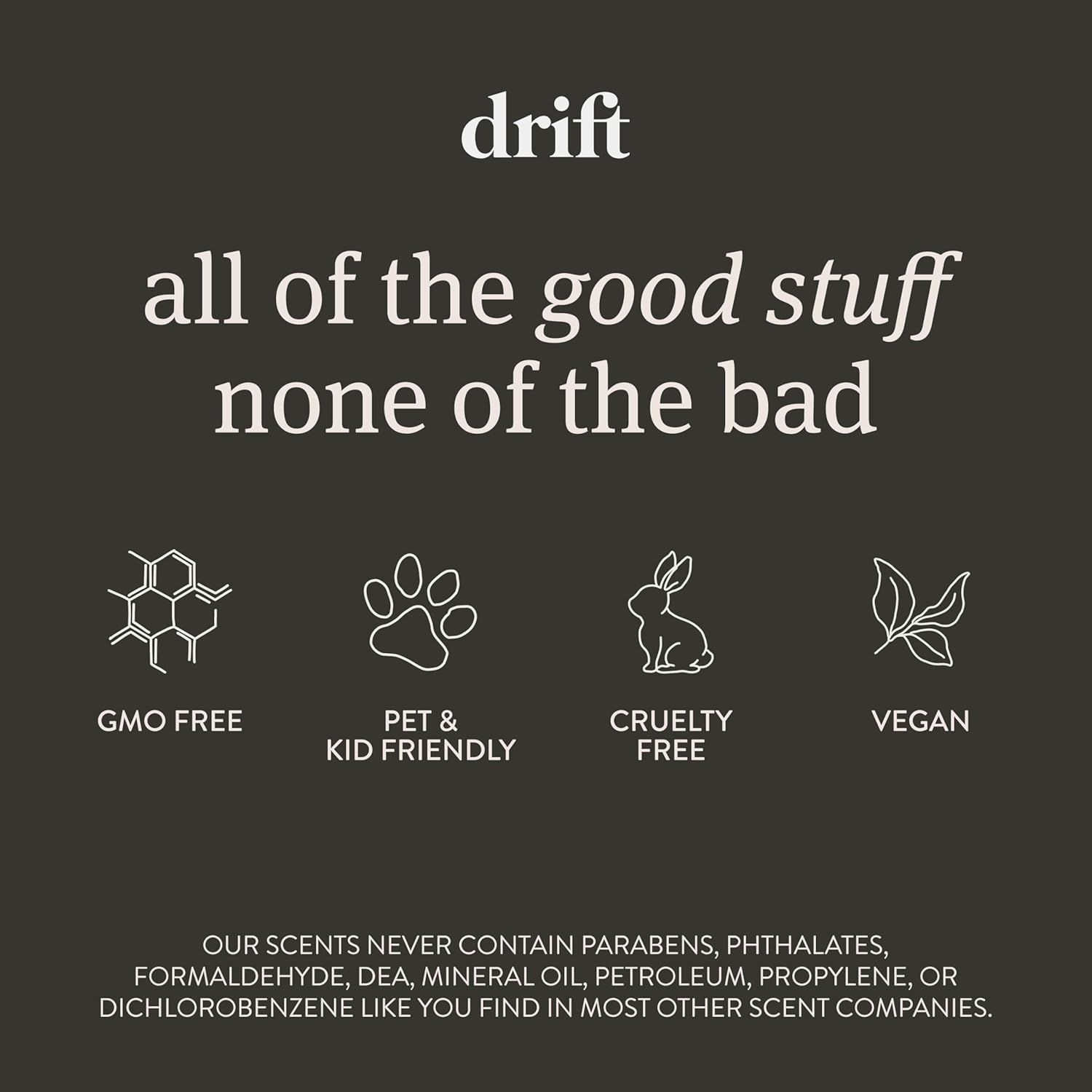 Drift Car Air Freshener Starter Kit - Wooden Deodorizer - Vehicle Odor Remover - Auto Scent