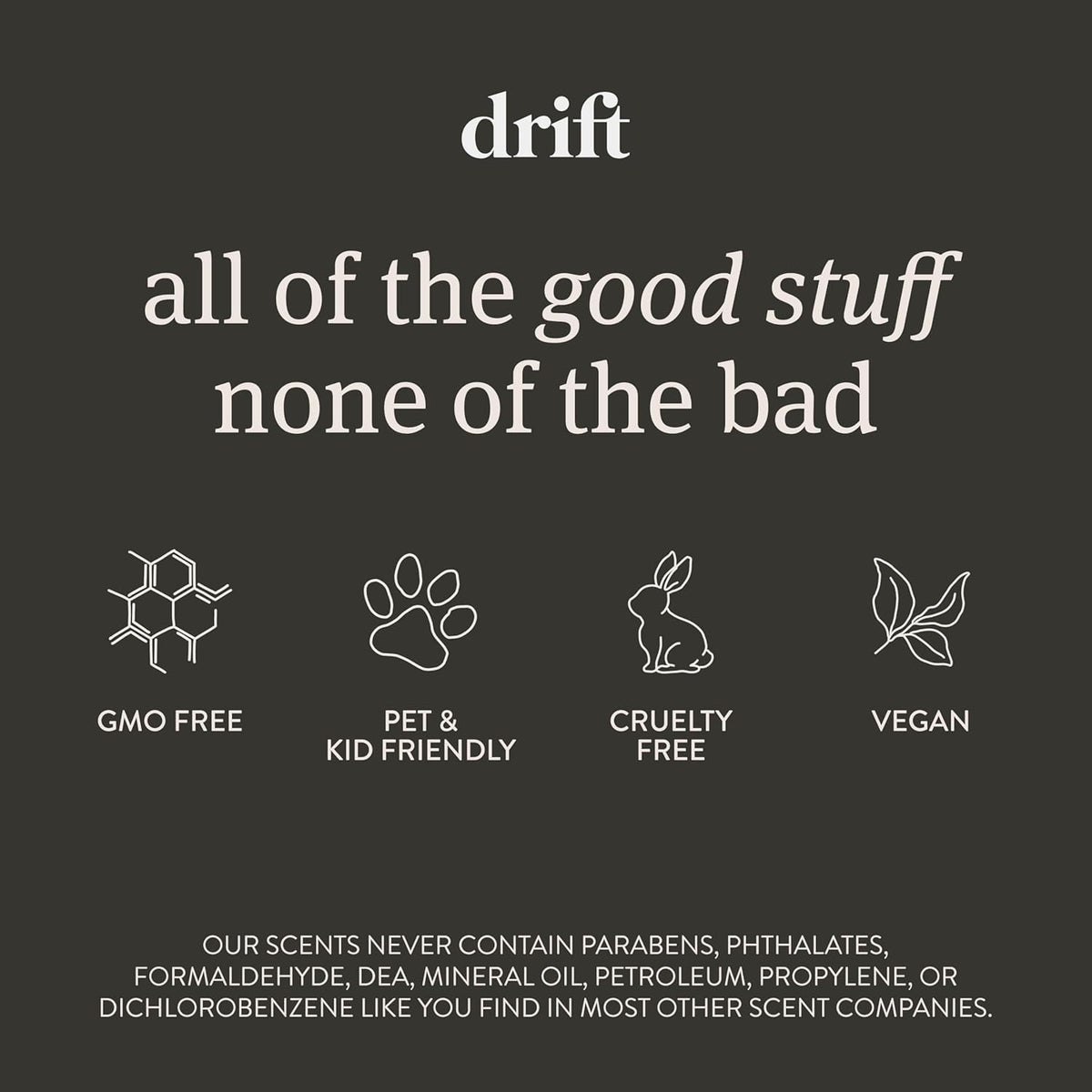 Drift Car Air Freshener Starter Kit - Wooden Deodorizer - Vehicle Odor Remover - Auto Scent