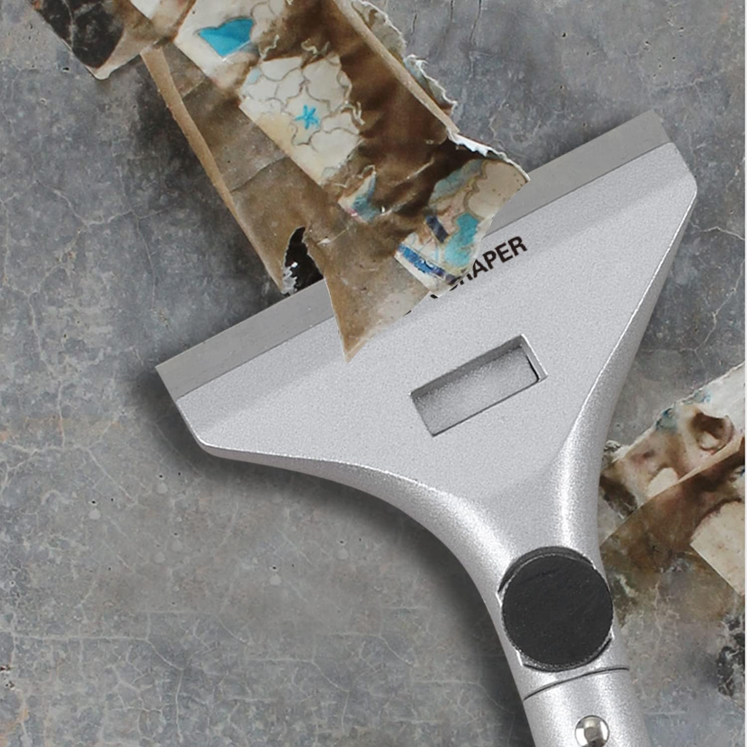 XW Razor Blade Paint Scraper Set, Heavy Duty Putty Knife with Quick Blade Change, Extra 20 PCS