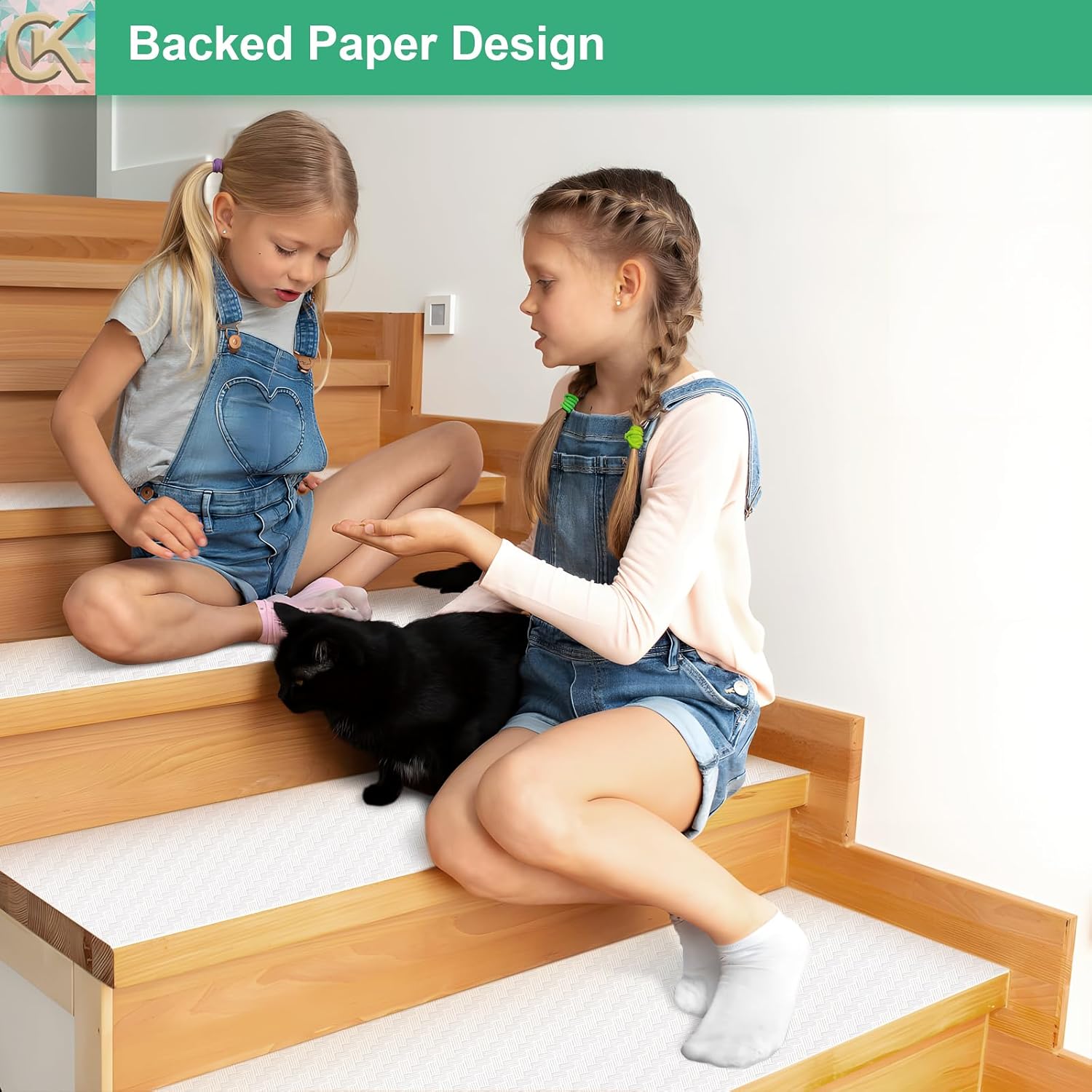 Self-Adhesive Shelf Liner Kitchen Liner, Waterproof Backed Paper Easy Peel and Stick Contact Liner