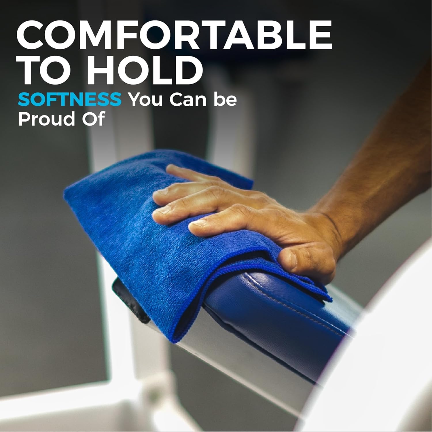 The Rag Company - All-Purpose Microfiber Terry Cleaning Towels - Commercial Grade, Highly