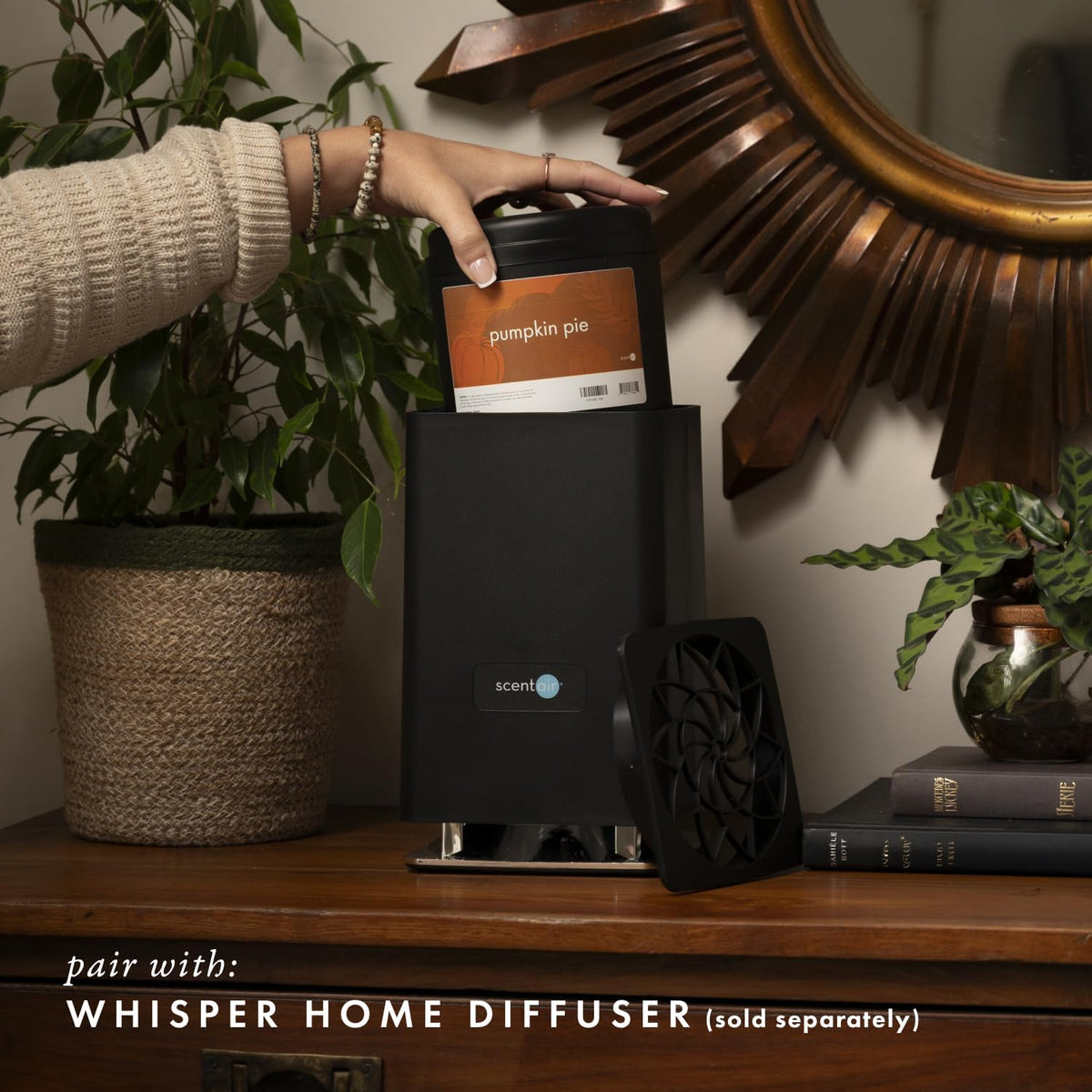 ScentAir Whisper Home Monthly Plug-in Refill, Fragrance Cartridge for Home and Office, Amazon