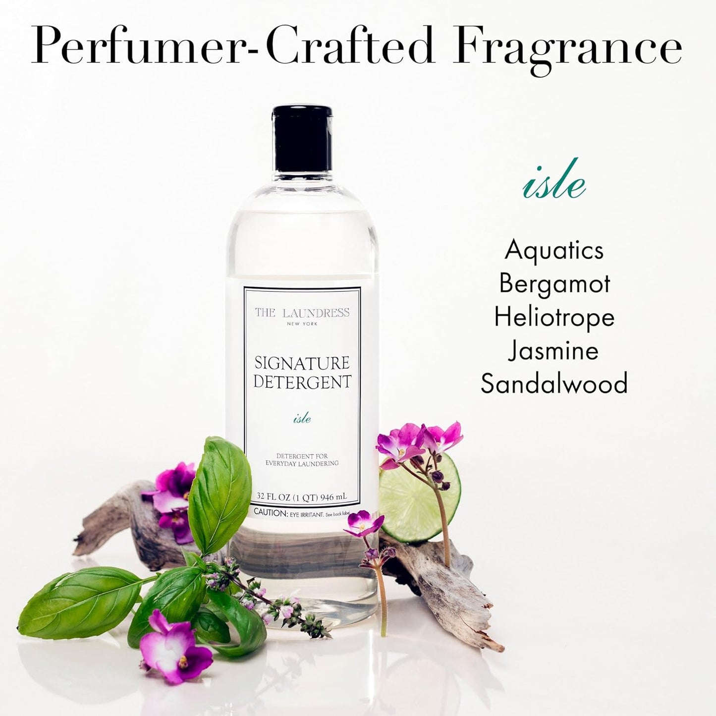 The Laundress Signature Isle Detergent, Coastal Inspired Scent, Concentrated Laundry Detergent