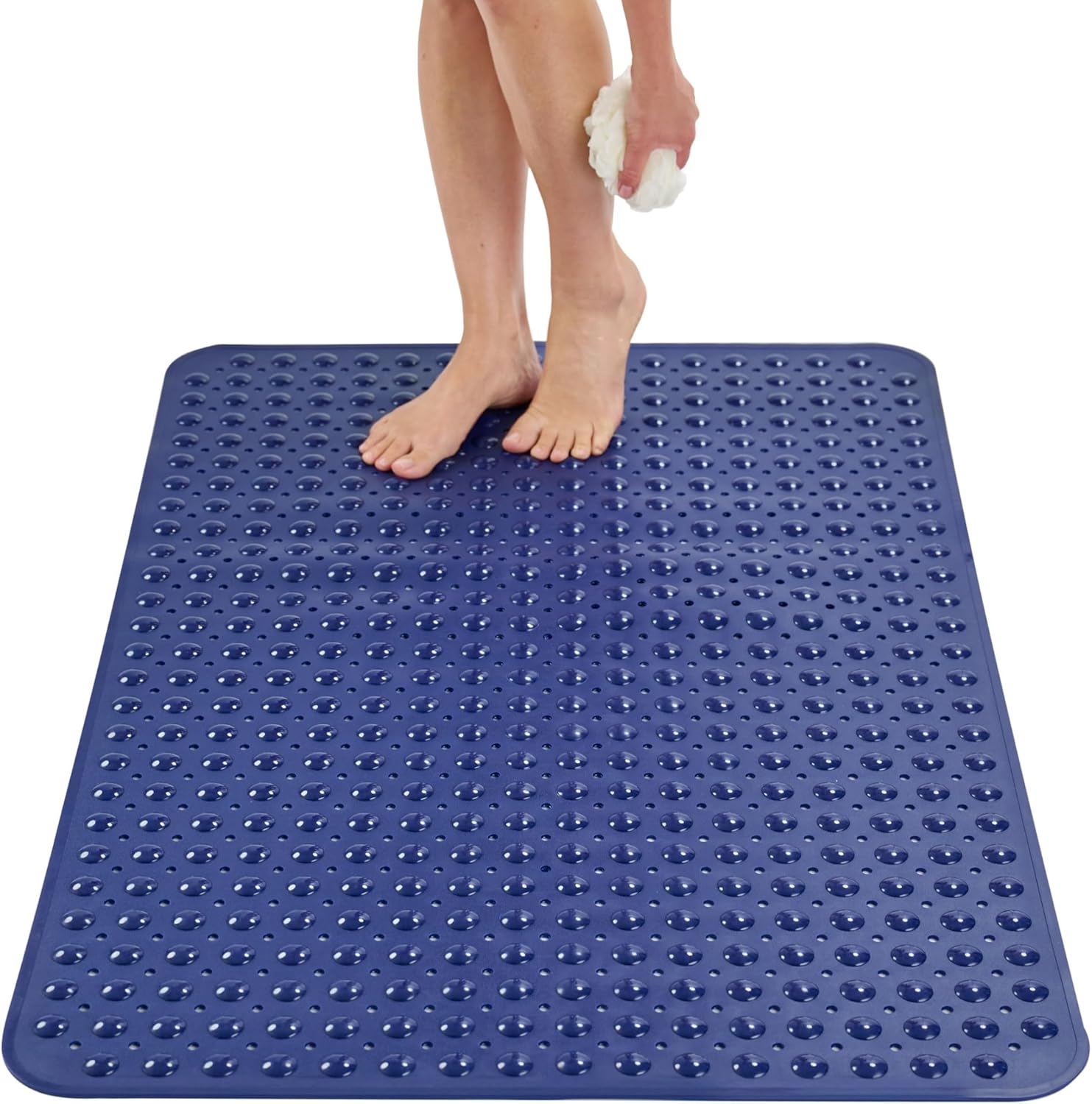 ENKOSI Extra Large Shower Mat Non Slip - 47 x 32 inch - XL Bathroom Shower Mat - Large Shower Matts