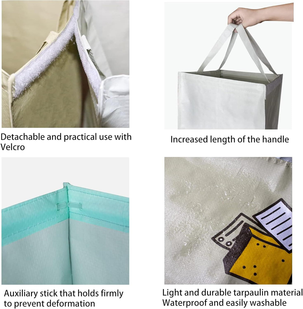 Recycling Bags,Separate Recycling Waste Bin Bags for Kitchen Home, Trash and Recycle Bin