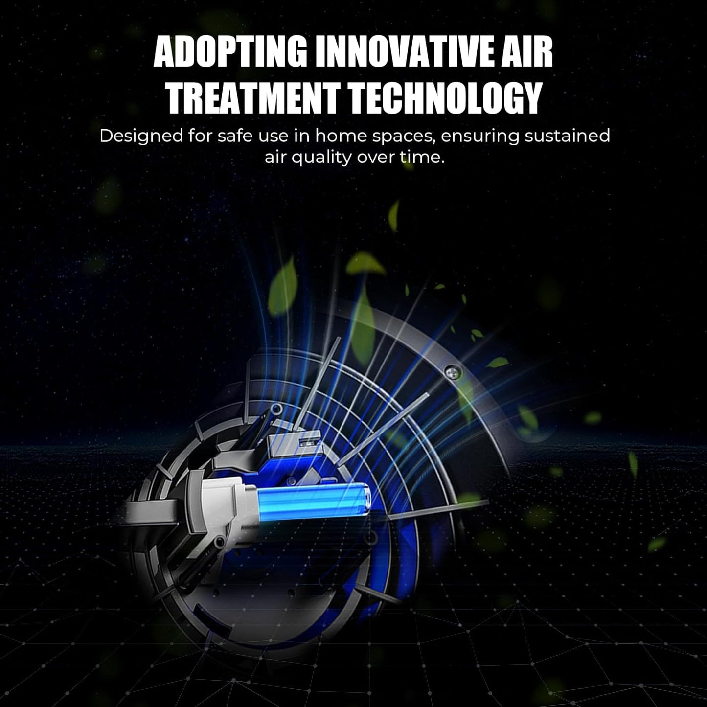 Azeus True HEPA Air Purifier GL-FS32 | 4-Stage Filtration System, Ultra-Quiet Operation, and Air