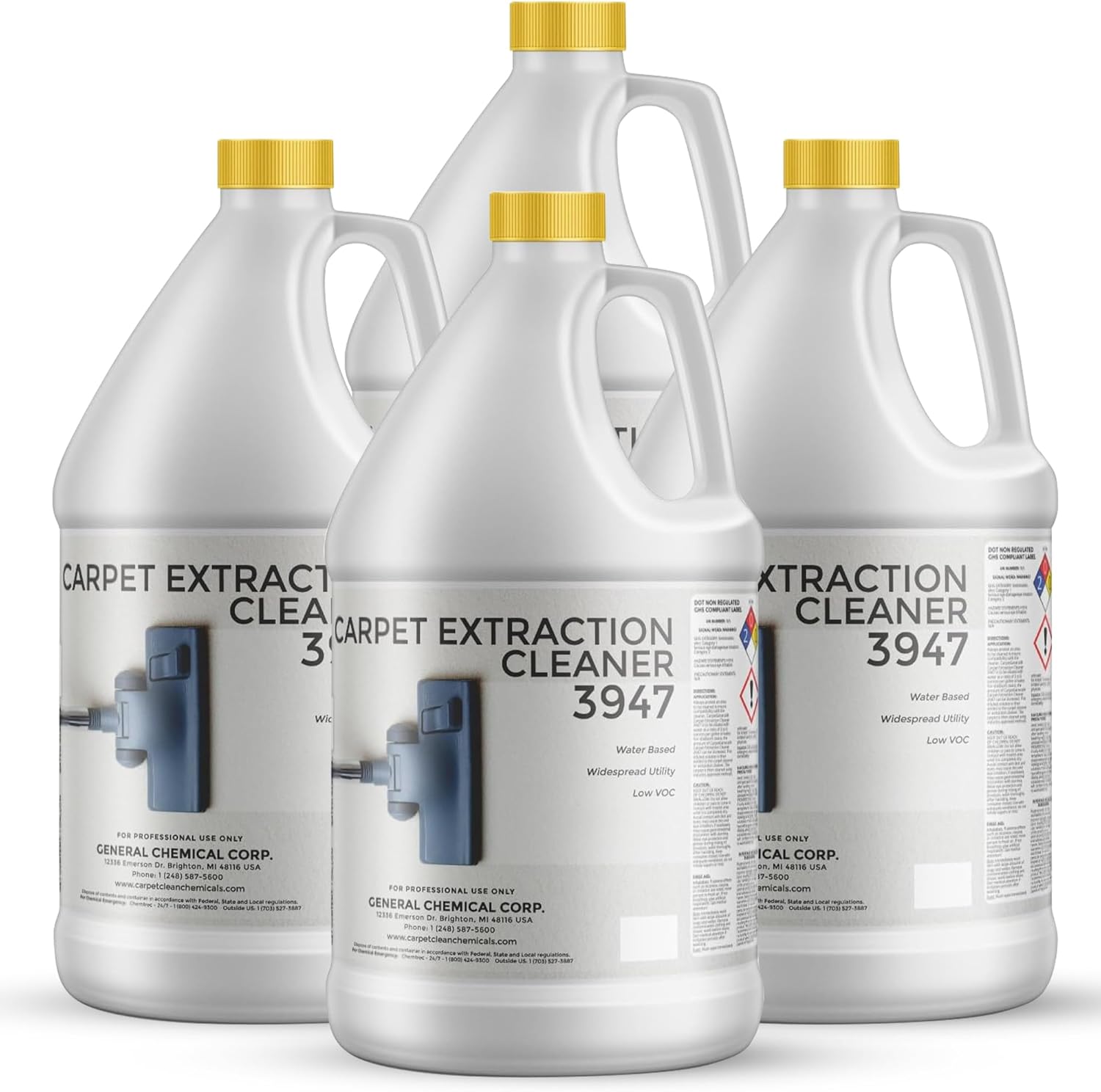 Carpet Extraction Cleaner - Water-Based Professional Deep Clean Carpet Cleaner Solution for Machine