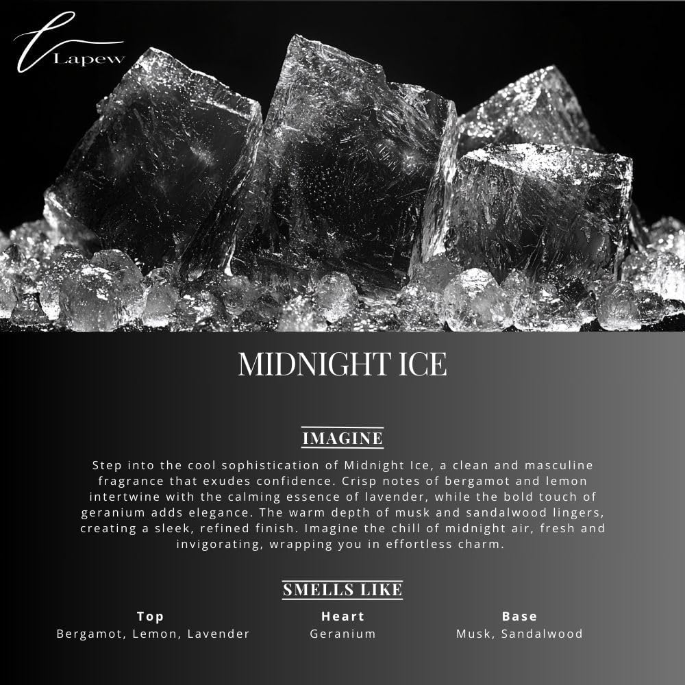 Midnight Ice Carpet Freshener Powder 16 oz | Powerful Odor Eliminator for Home | Upholstery