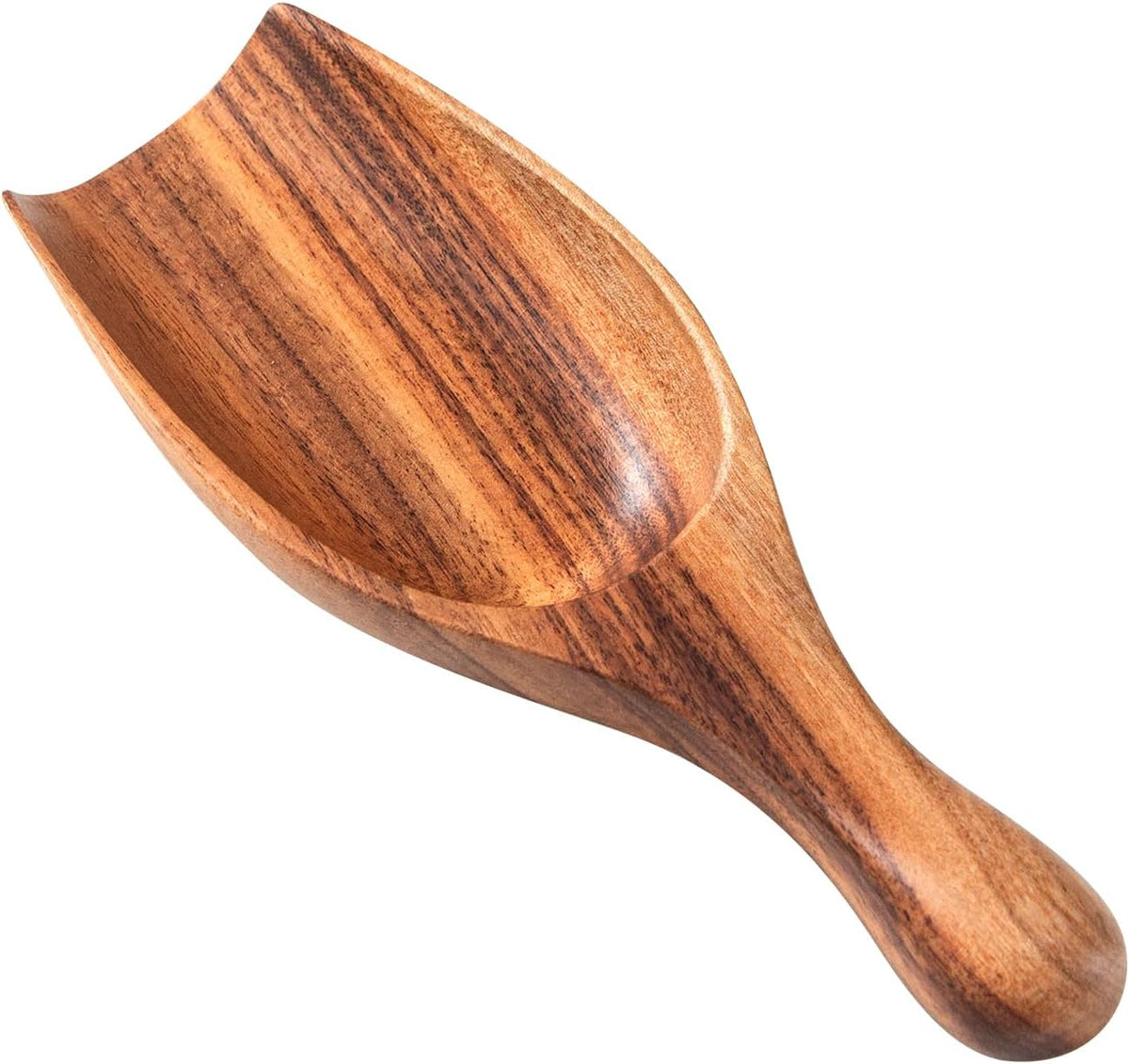 Wooden Coffee Scoop, 6.3 Inch Large Ground Coffee Scoop, Acacia Wood Wooden Scoop Coffee Spoons for