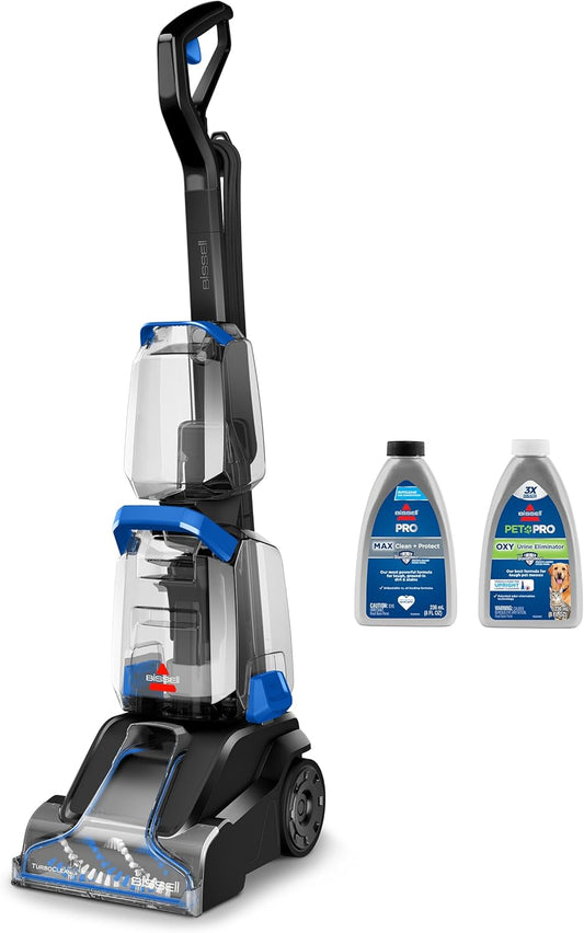 BISSELL TurboClean, Upright Carpet Cleaner, Pro Max Clean & Protect + Oxy Urine Eliminator Formula