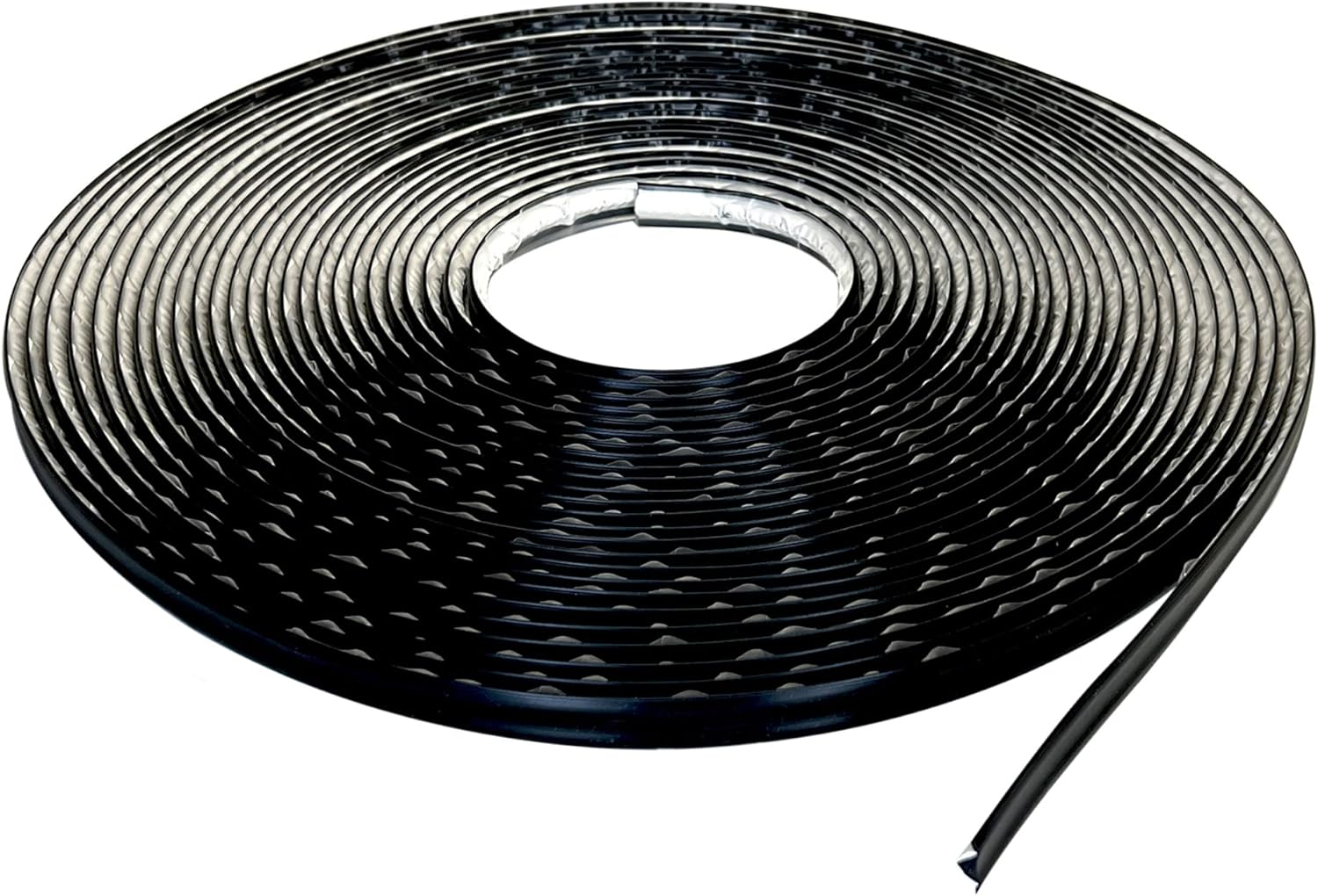 InstaTrim The Original Flexible Trim - 50ft Black 3/4" Wide Caulk Tape - Adhesive Trim with Many