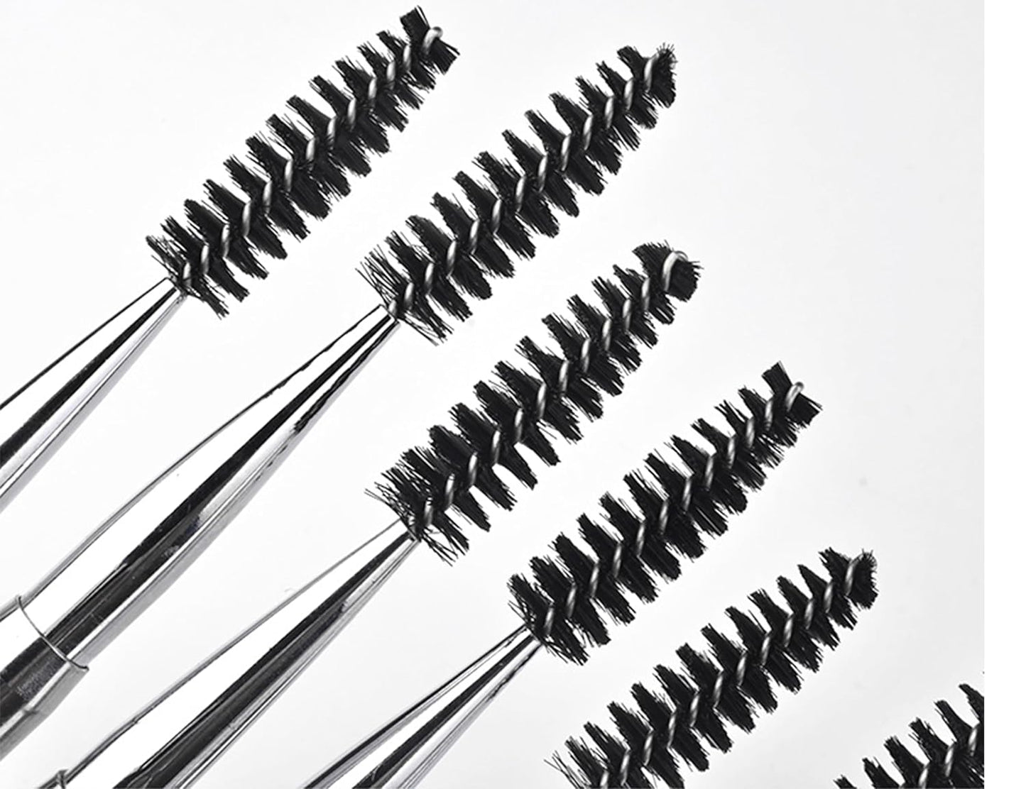 2PCS Mascara Brushes, Eyebrow Eyelash Brushes, Mascara Wands Spooly Applicators, Eye Brushes
