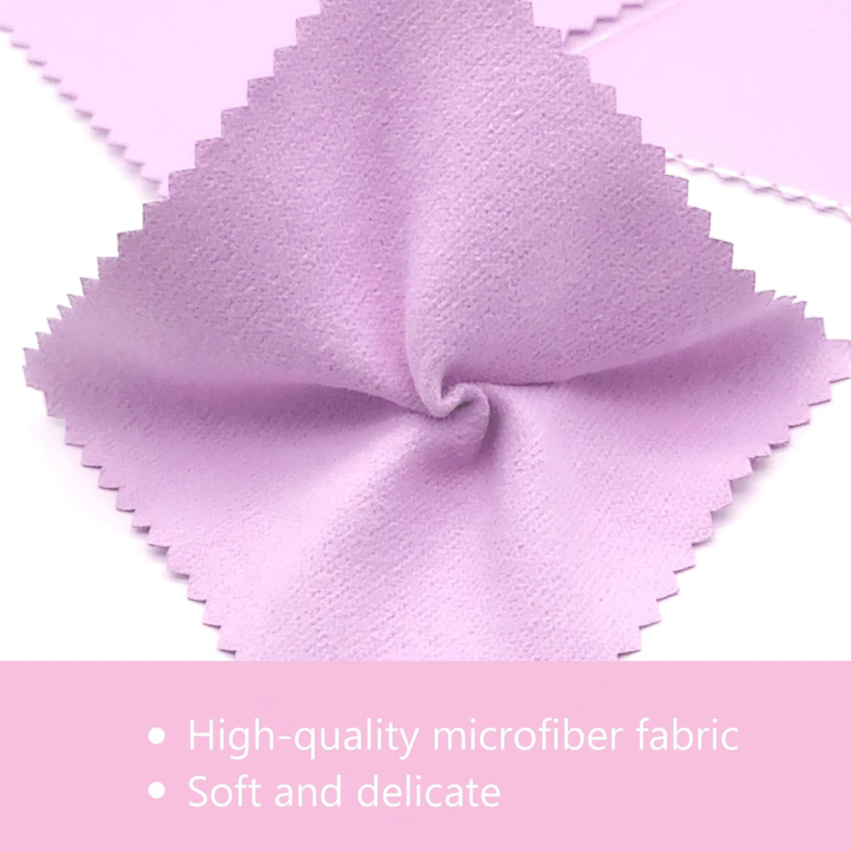 XIAOXINGYUN 120PCS Jewelry Cleaning Cloth Jewelry Polishing Cloths Individually Wrapped Silver