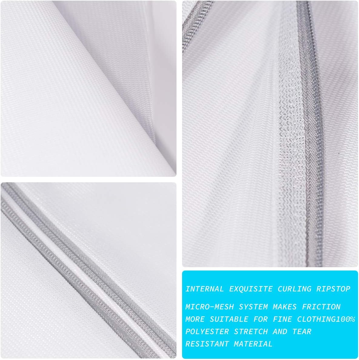 Laundry Mesh Bag-Heavy Duty Mesh Laundry Bags,Laundry Bags Mesh Wash Bag for Washing Machine-Supper