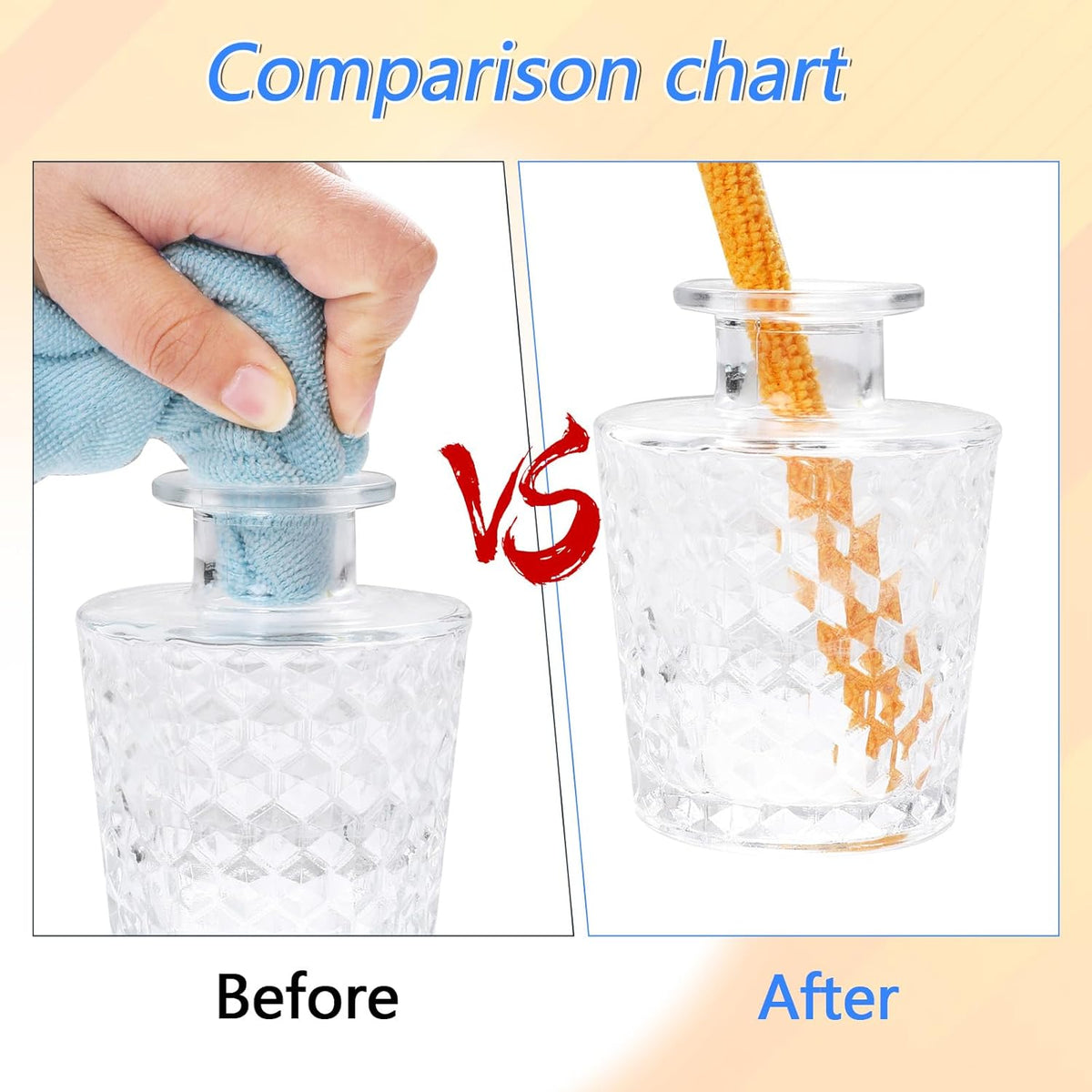 12 Pcs Microfiber Detail Duster Sticks Fan Cleaning Brush Crevice Cleaning Tool AC Vent Cleaner