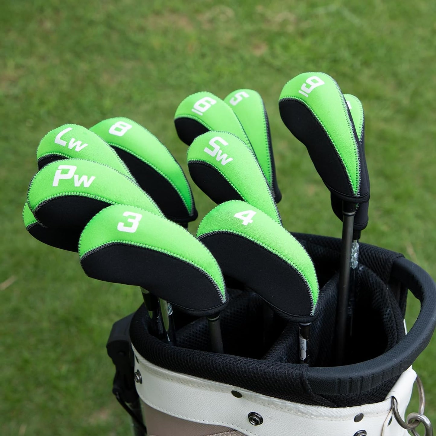 Golf Iron Covers for Golf Clubs Neoprene Golf Iron Cover Set 11pcs/10pcs Golf Iron Headcovers Golf