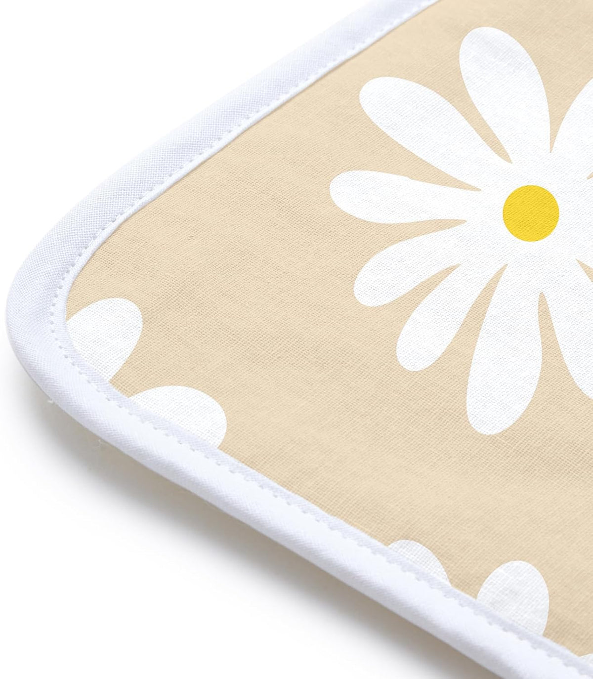 Encasa Homes Ironing Mat/Pad (Small 28"x20") with 3mm Padding & Silicone Iron Rest for Steam