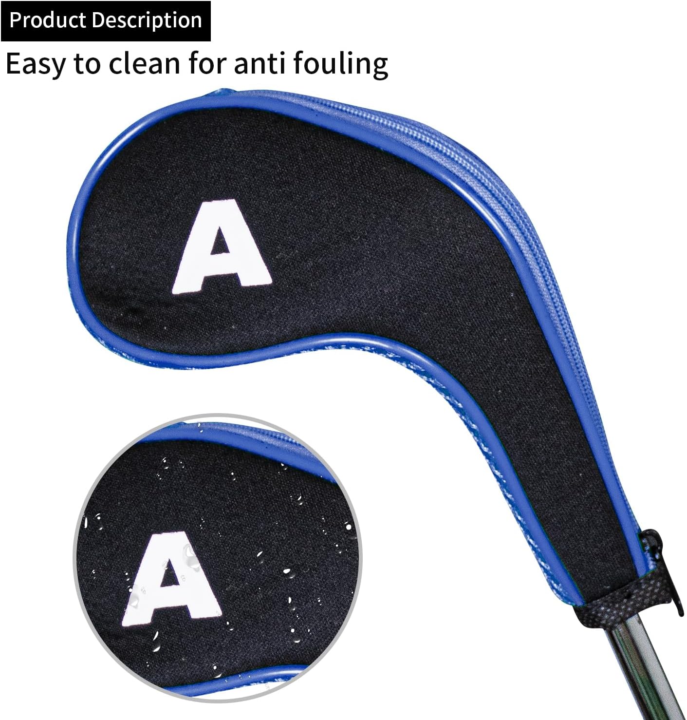 Golf 12pcs Thick Synthetic Golf Iron Head Covers Set Headcover Fit All Brands Callaway Ping