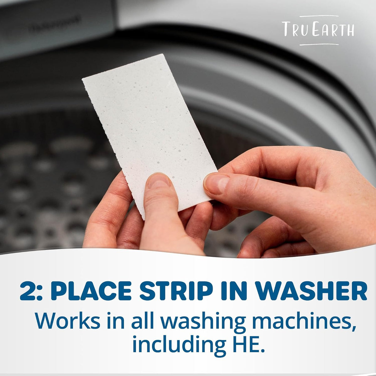 Tru Earth Platinum - Heavy Duty Laundry Detergent Sheets - Up to 128 Loads (64 Count), Lilac Breeze