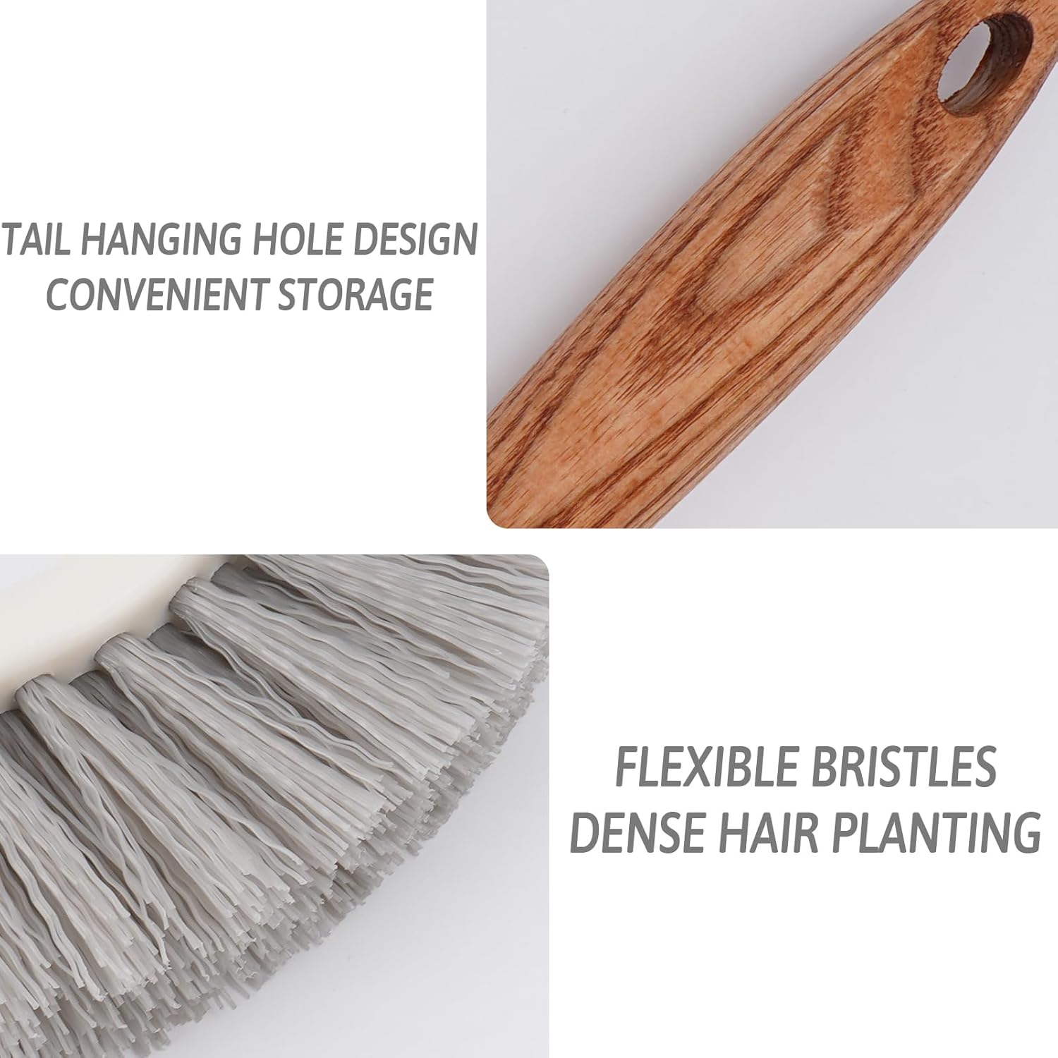 Crevice Cleaning Brush, Hard Bristle Grout Brush Gap Cleaner Tool for Tight Groove Spaces, Kitchen