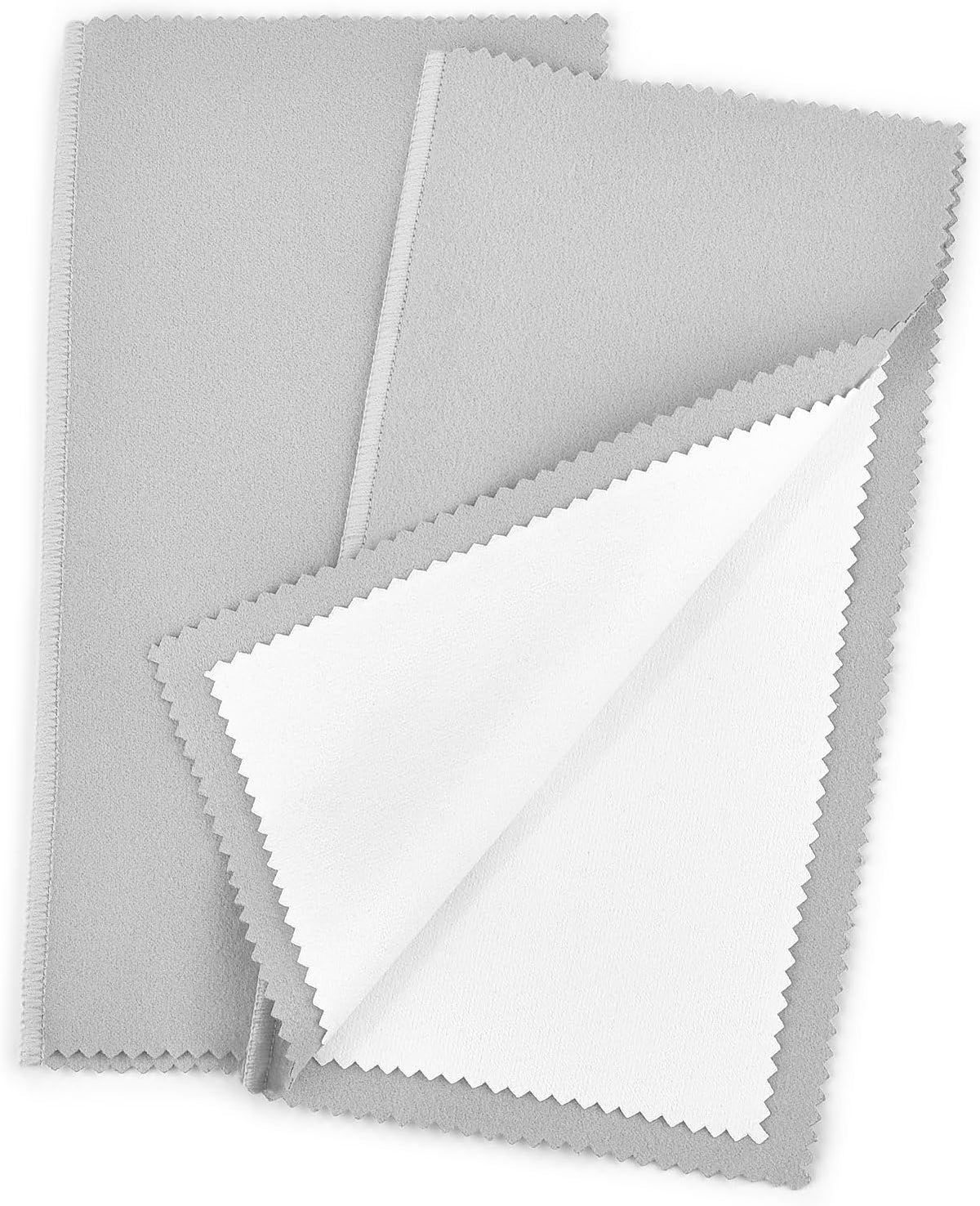 SEVENWELL Silver Polishing Cloth, Jewelry Cleaner Cloth for Sterling Silver Jewelry, Gold