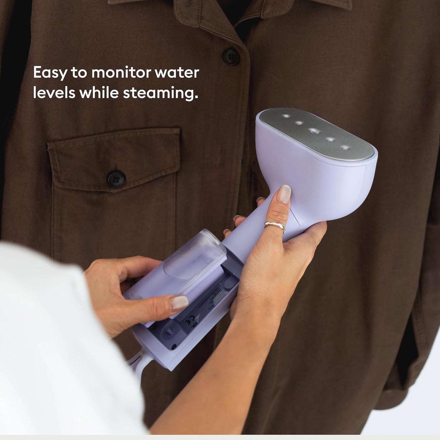 Steamery Handheld Clothes Steamer Cirrus X, 1200W, Steam Output 20g/min, Heat up in 20 Seconds
