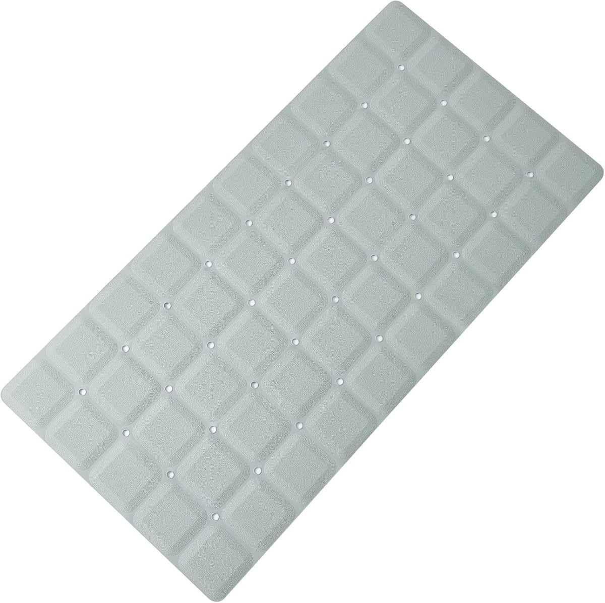 Foldable Silicone Bathtub Mat: Jumbo Size Heavy Duty Safety Bath Mat for Tub Without Suction Cups