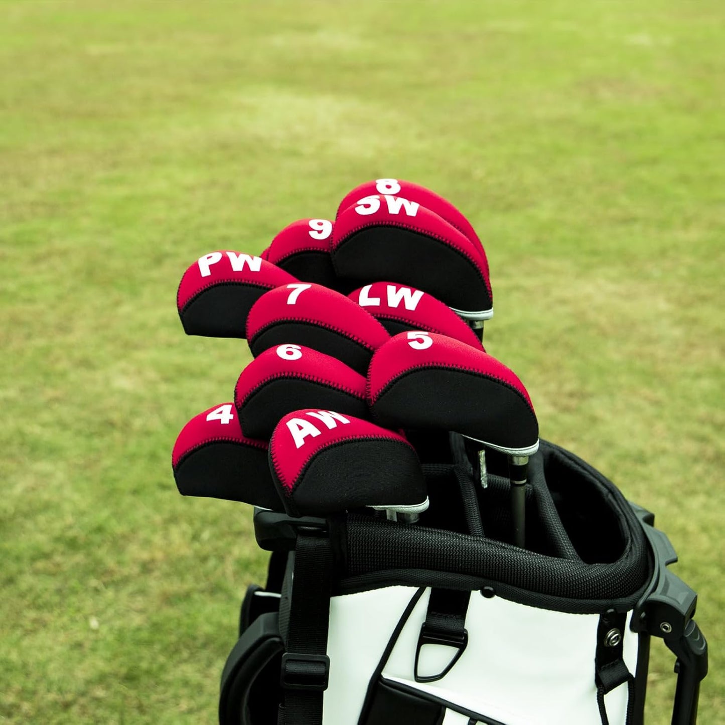 Golf Iron Covers for Golf Clubs Neoprene Golf Iron Cover Set 11pcs/10pcs Golf Iron Headcovers Golf