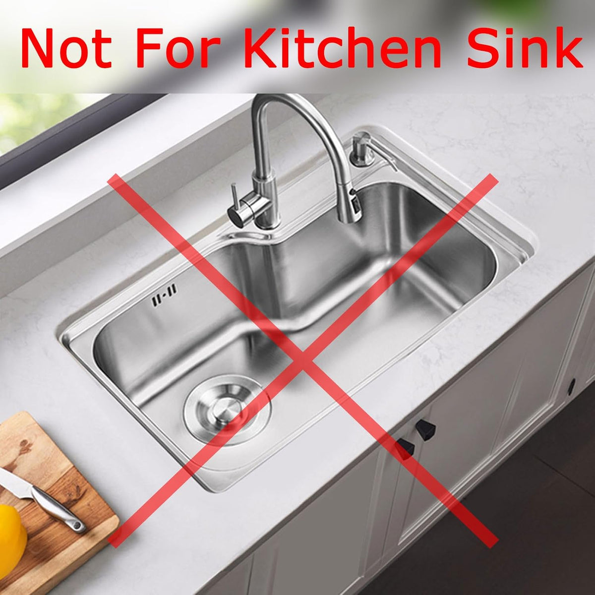 Bathroom Sink Drain Strainers for 1.1"-1.6" Depth Than 1.6" Drain Hole Catcher for Laundry