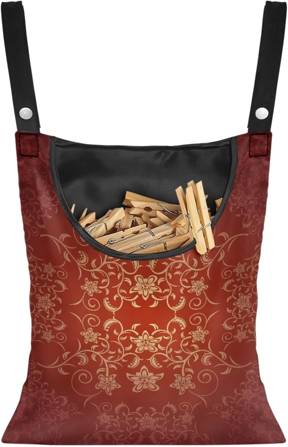 Home Outdoor Clothespin Holder - Windproof & Water Resistant Storage Bag - Commercial Quality