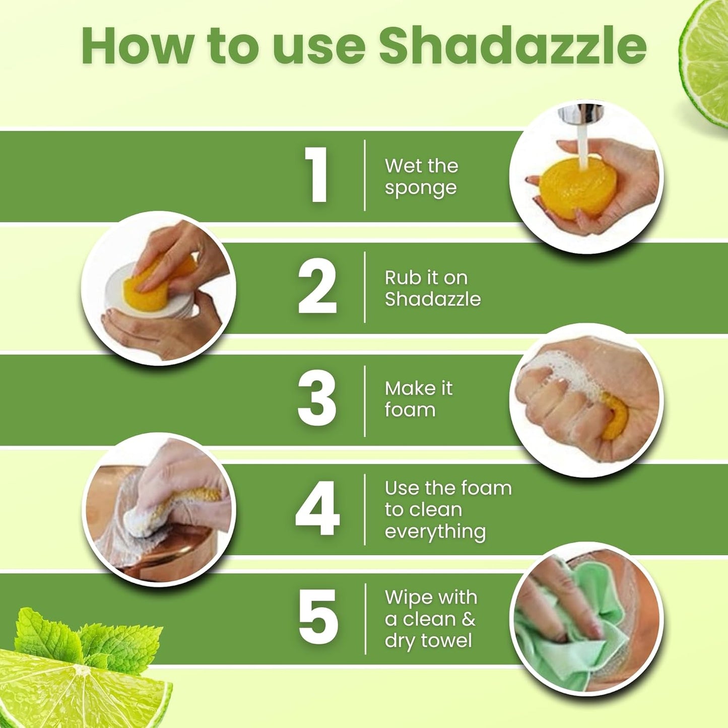 Shadazzle Natural All Purpose Cleaner and Polish – Eco friendly Multi-purpose Cleaning Product