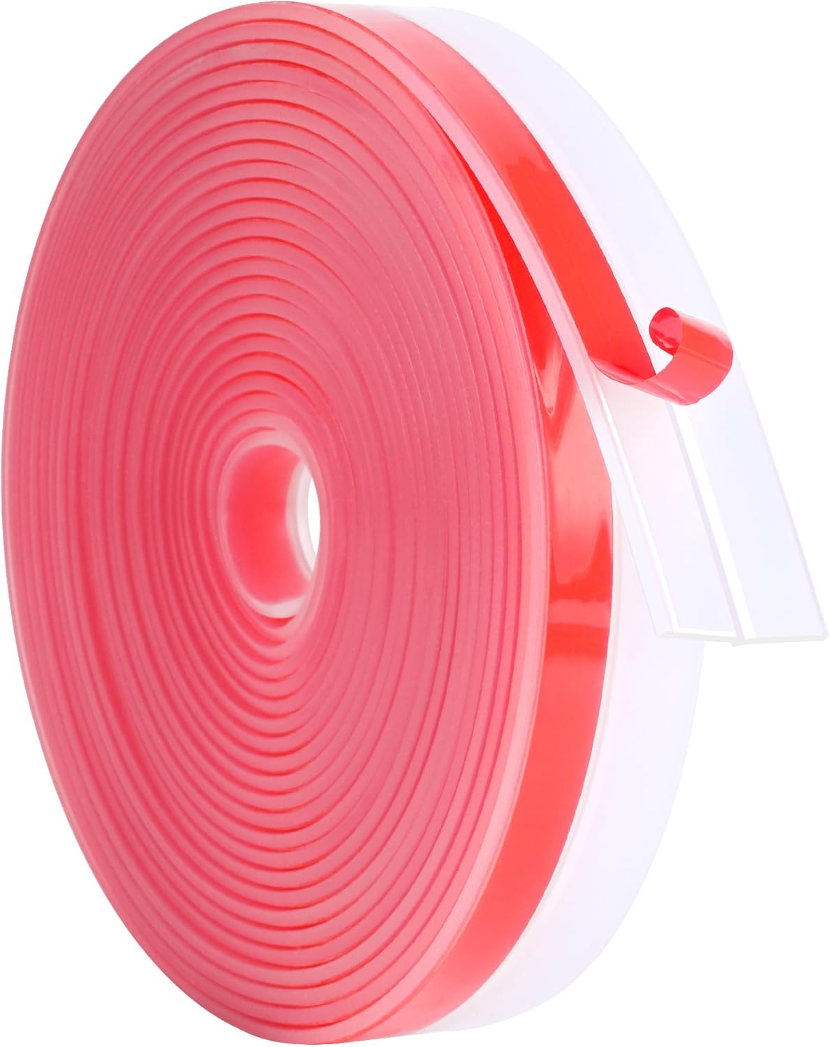 ToLanbbt Weather Stripping Silicone Door Seal Strip 1 in x 20 ft Door Draft Stopper Self Adhesive