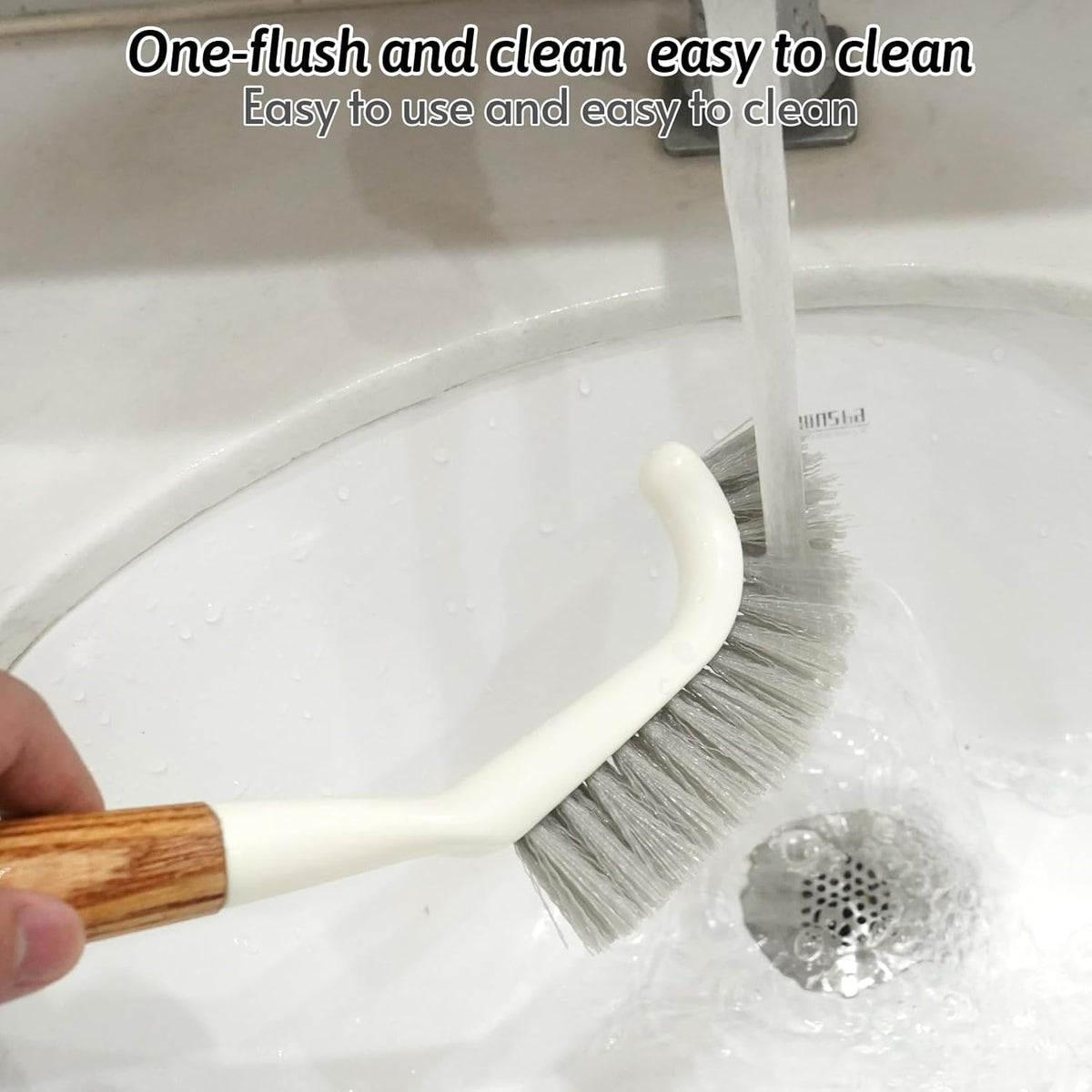 Crevice Cleaning Brush, Hard Bristle Grout Brush Gap Cleaner Tool for Tight Groove Spaces, Kitchen