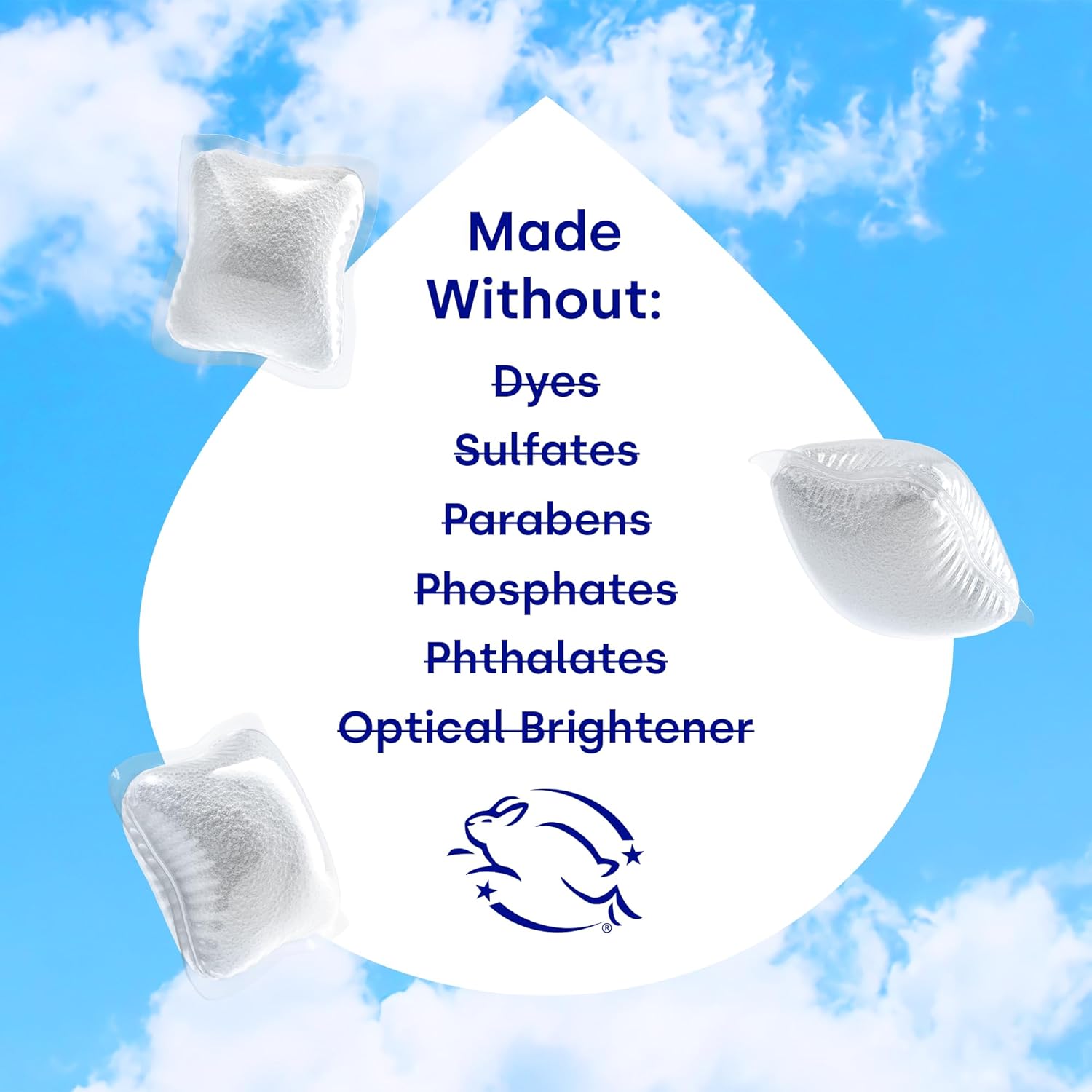 Dropps Laundry Fabric Softener Pods, Lavender Meadow (32 Pods) - Laundry Additive for Softening &